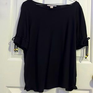 Black Michael Kors Dress Top